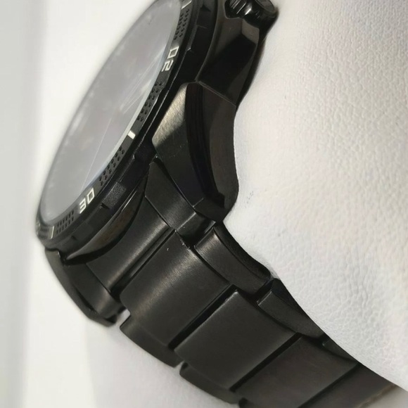 Citizen Eco-Drive Blue Dial Black IP Men's Watch - Picture 9 of 11